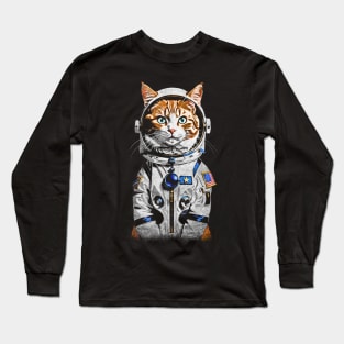 Astronaut cat Long Sleeve T-Shirt